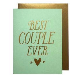 The Social Type Best Couple Wedding Card