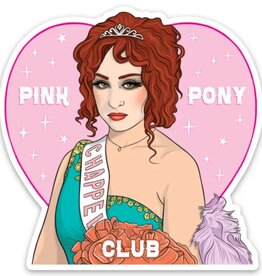 The Found Chappell Roan Pink Pony Club Sticker