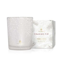 Thymes Frasier Fir Flocked 6.5 oz Poured Candle