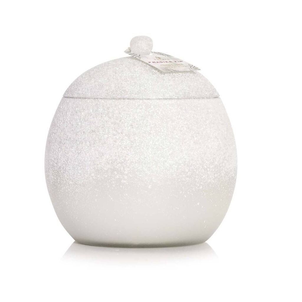 Thymes Frasier Fir Flocked 22oz Novelty Candle