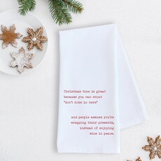 DEV D + CO Don't Come In Here Tea Towel