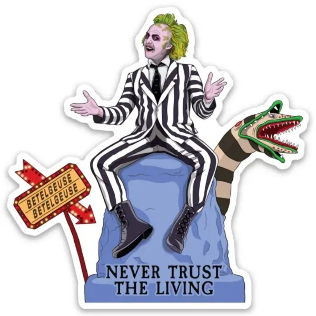 The Found It's Showtime Beetlejuice Sticker