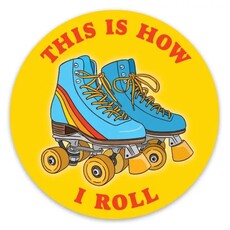 The Found Roller Skates Sticker