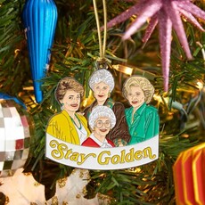 The Found Stay Golden Golden Girls Enamel Ornament