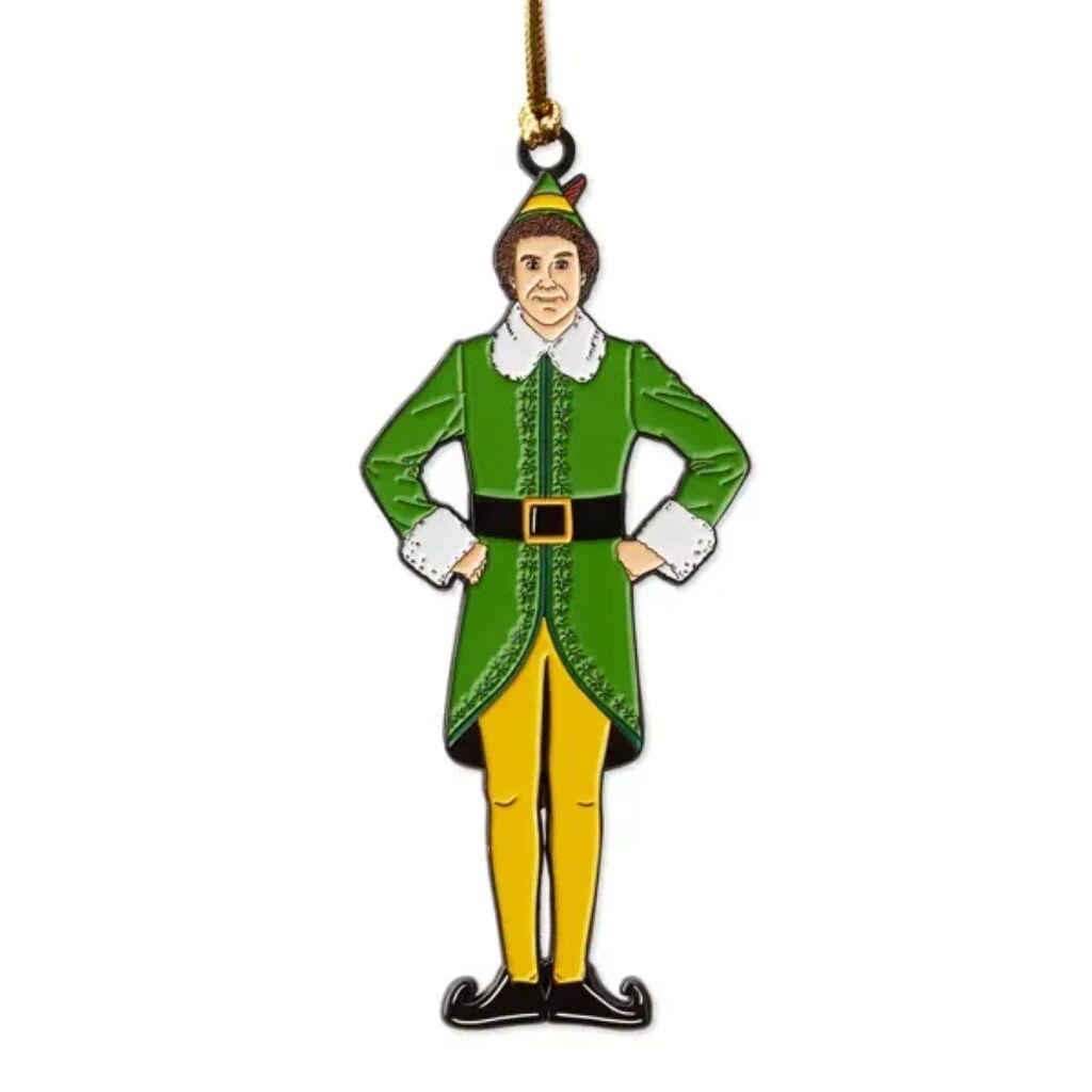 The Found Elf Enamel Ornament