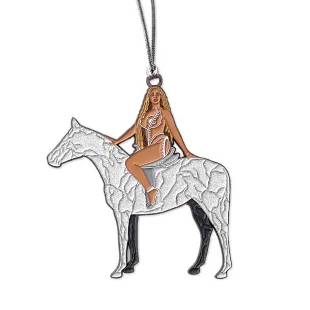 The Found Beyonce Enamel Ornament