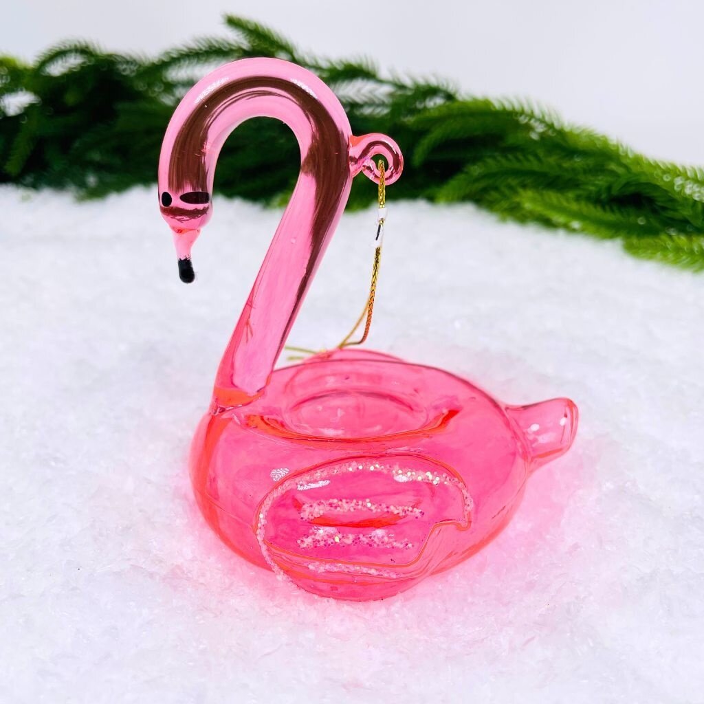 Cody Foster Flamingo Floaty Ornament