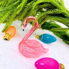 Cody Foster Flamingo Floaty Ornament