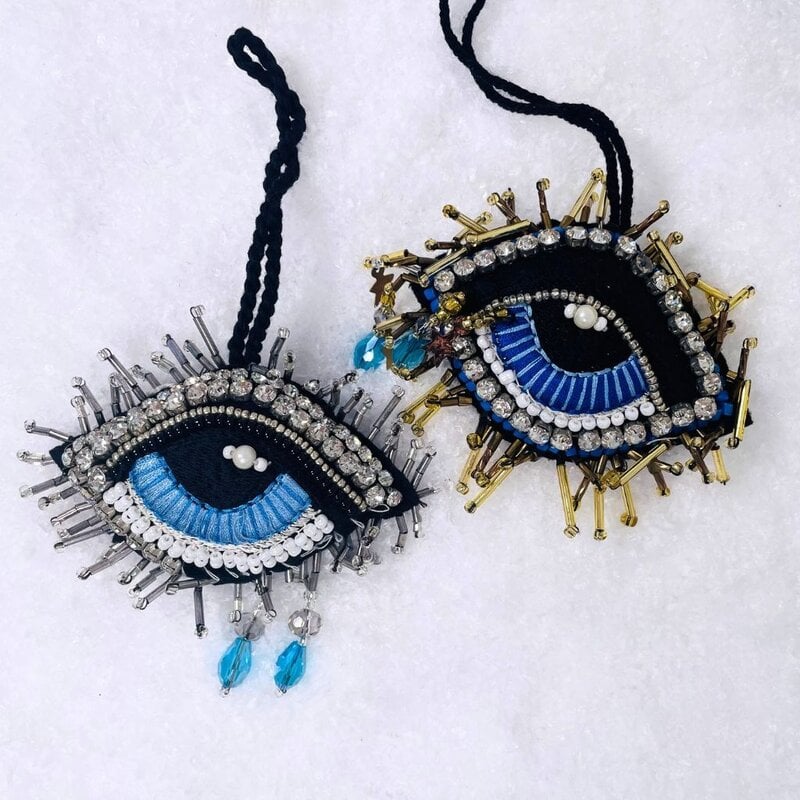 Cody Foster Eye with Charms Ornament