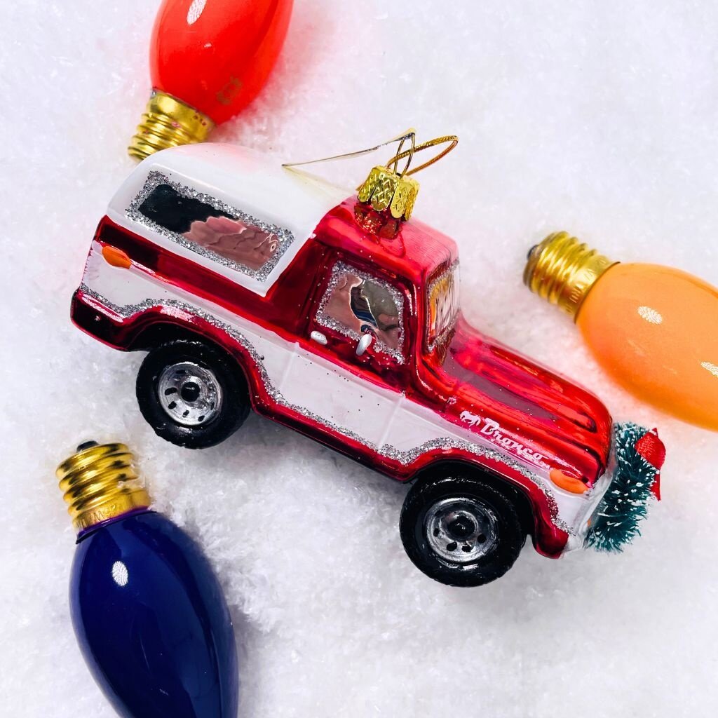 Cody Foster Bronco Ornament