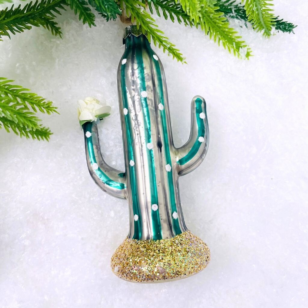 Cody Foster 4.5" Cactus Ornament