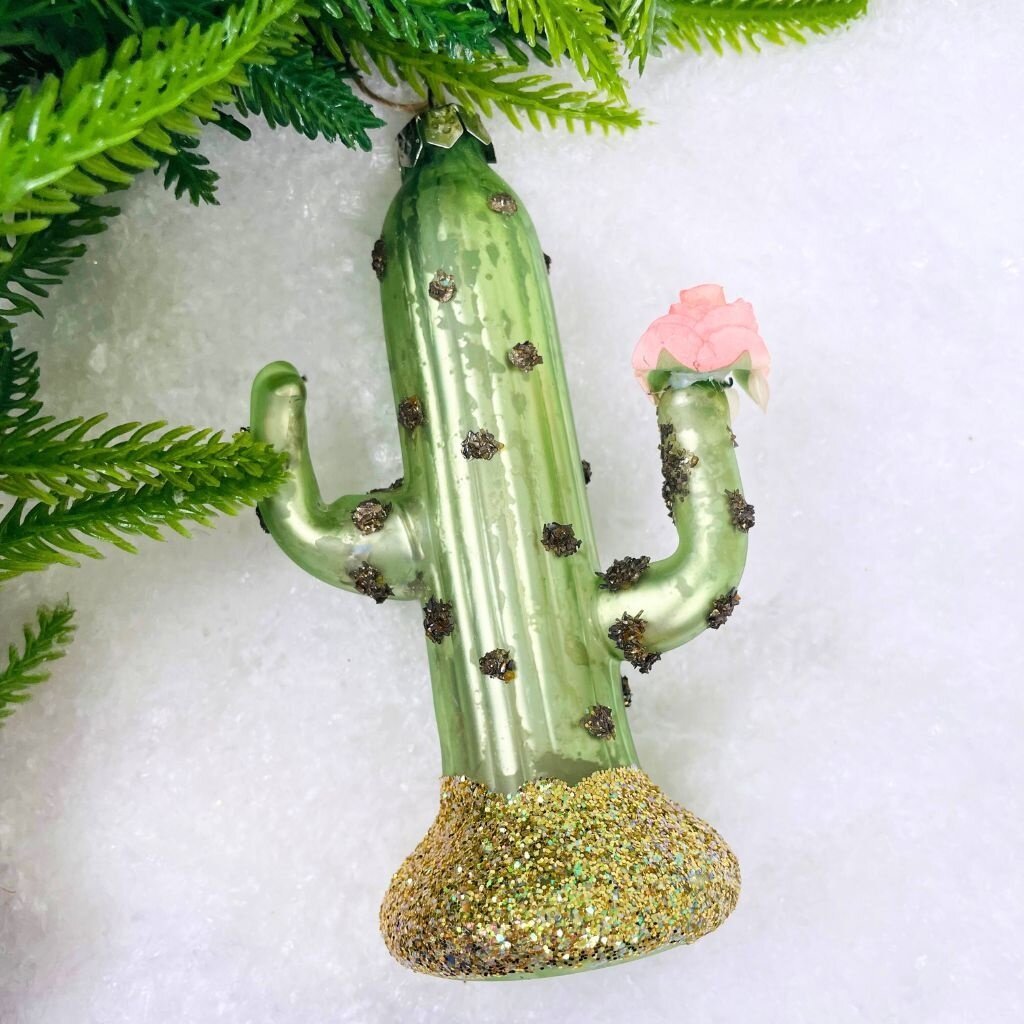 Cody Foster 4.5" Cactus Ornament