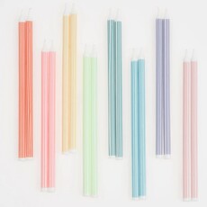 MeriMeri Mixed Striped Candles