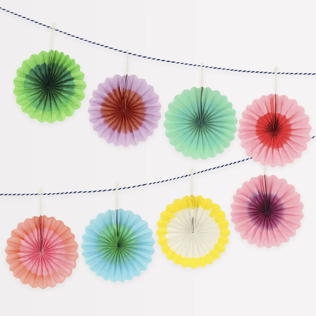 MeriMeri Mini Fan Garland