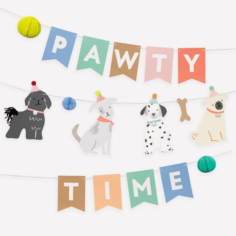 MeriMeri Puppy Party Garland