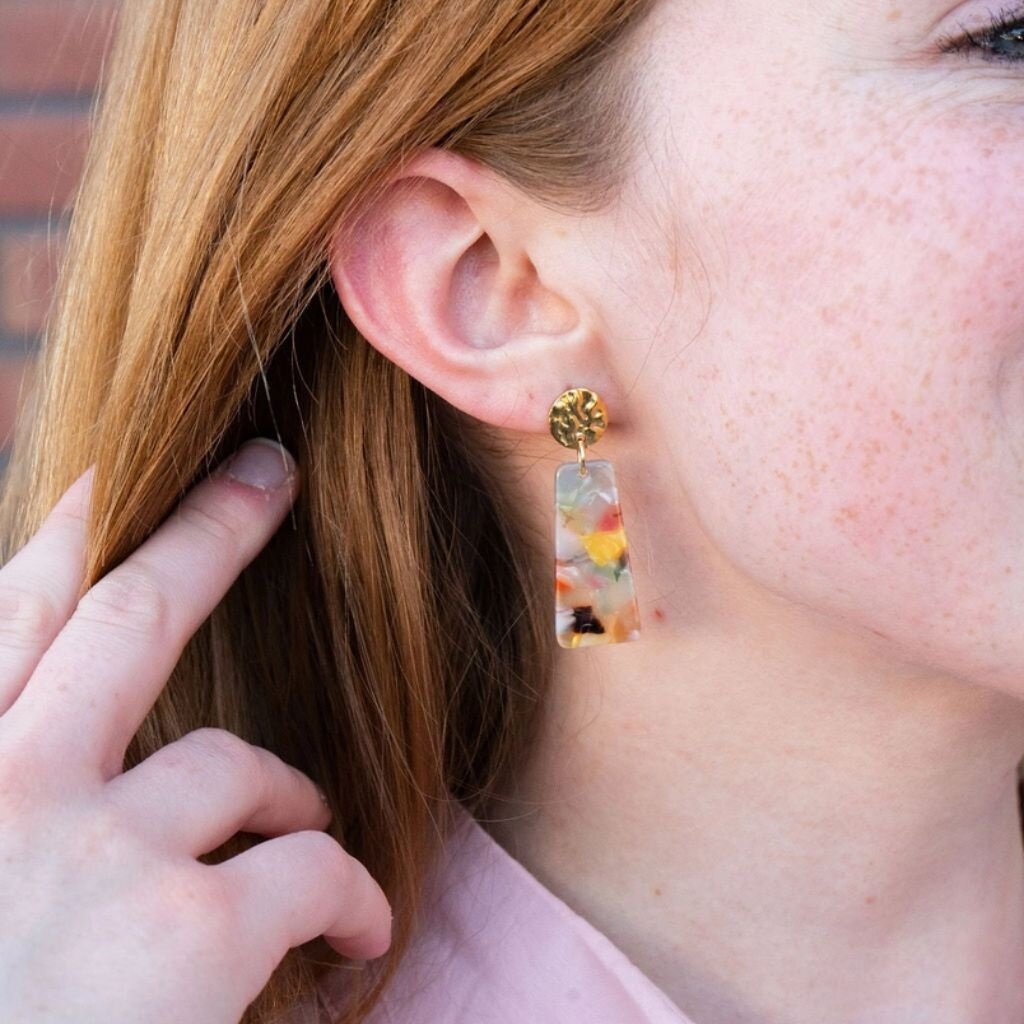 Spiffy & Splendid Mia Mini Earrings - Fall Multicolor