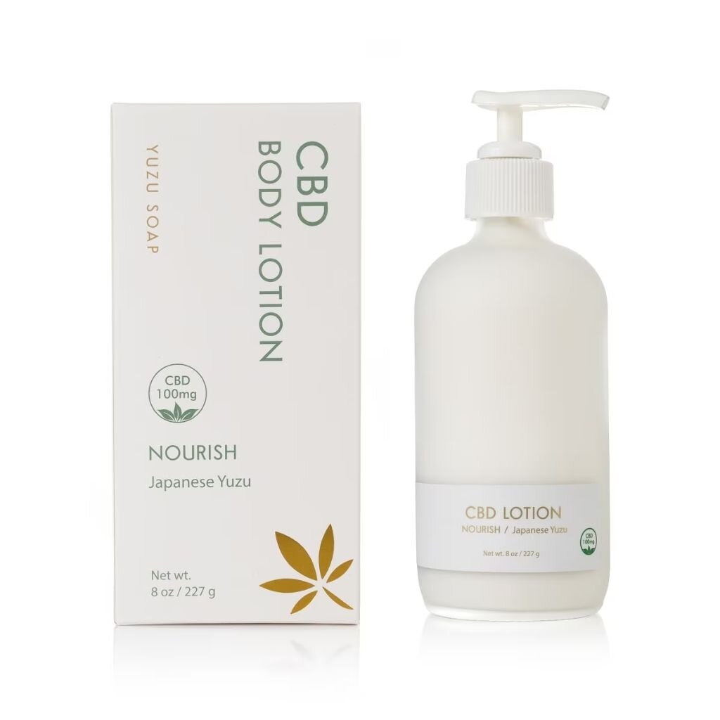 Yuzu Soap CBD Body Lotion 100mg Japanese Yuzu