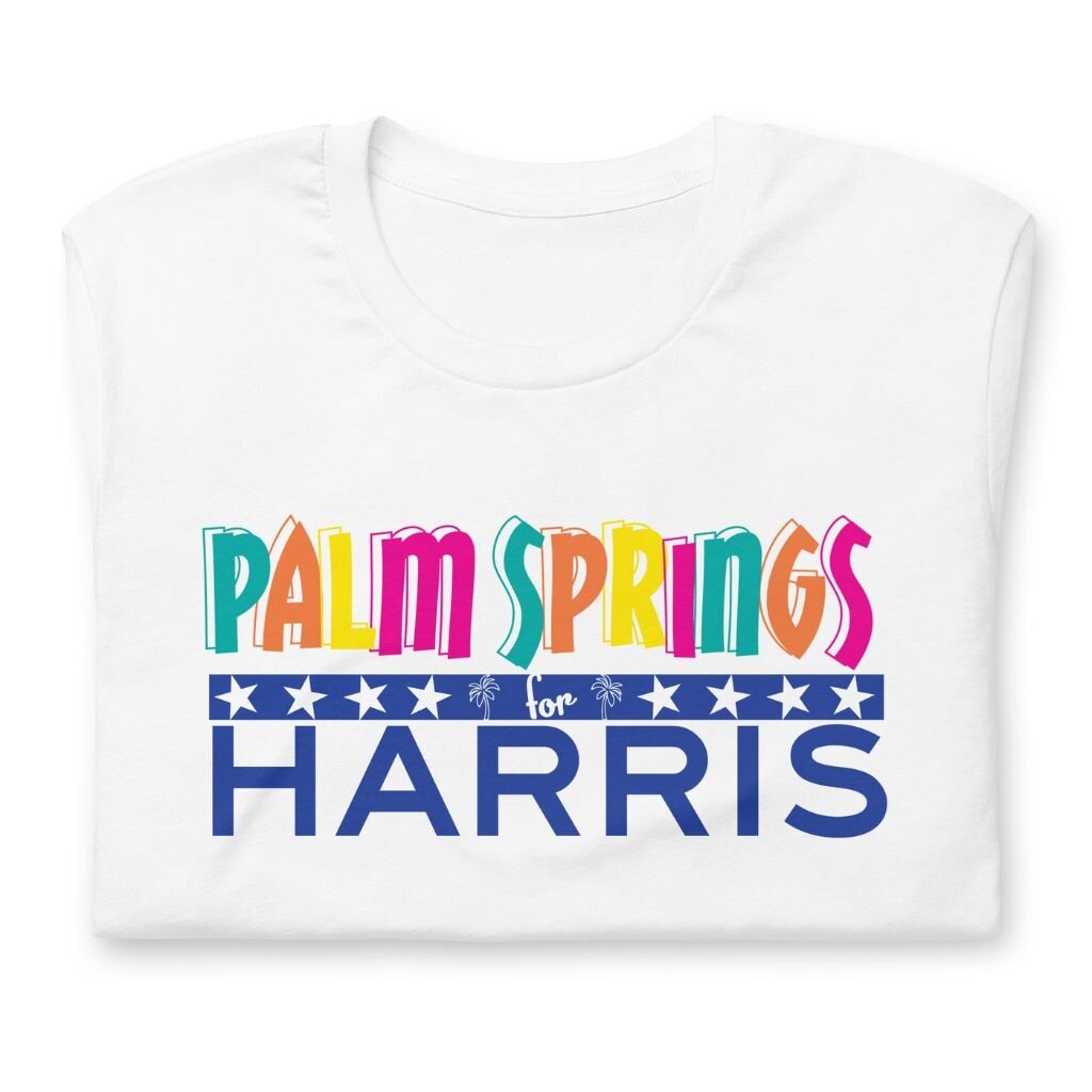 Peepa's Palm Springs For Harris Unisex Graphic Tee