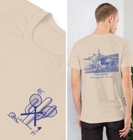 Peepa's Palm Springs Racquet Club Poolside Graphic Tee