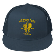 Peepa's Racquet Club Navy Snapback Hat