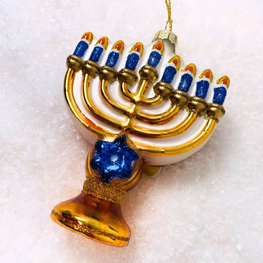 Cody Foster Menorah Ornament