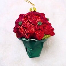 Cody Foster Grocery Store Poinsettia Ornament