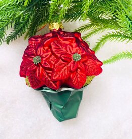 Cody Foster Grocery Store Poinsettia Ornament