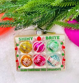 Cody Foster Shiny Bright Christmas Ornament Box Ornament