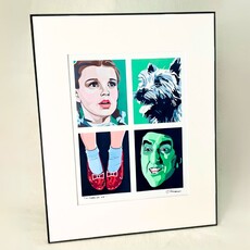 ChrisBurbach The Wizard of Oz Collage Portrait