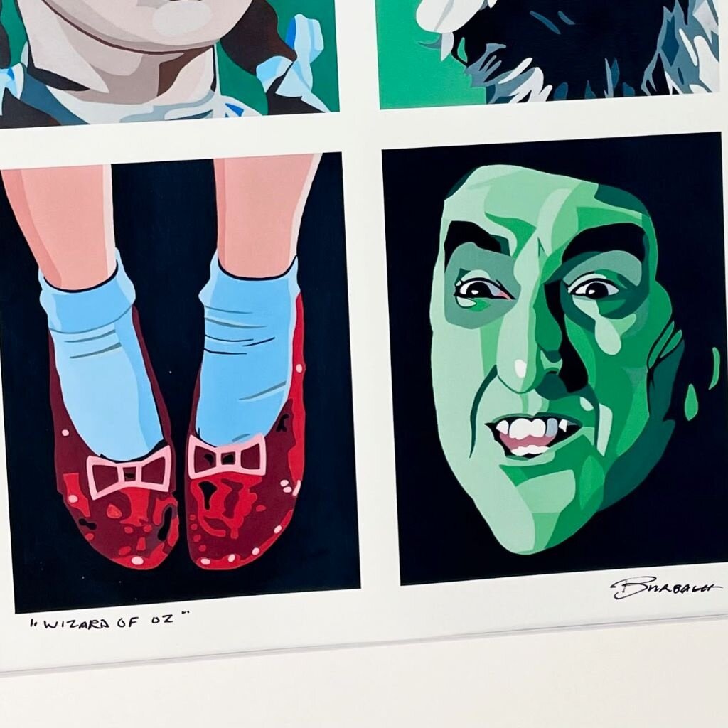 ChrisBurbach The Wizard of Oz Collage Portrait
