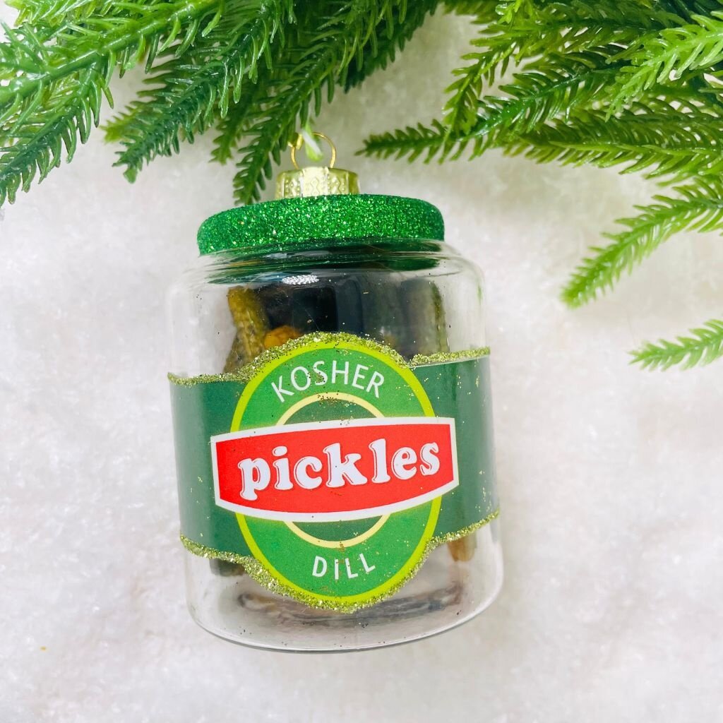 Cody Foster Kosher Dill Pickles Ornament