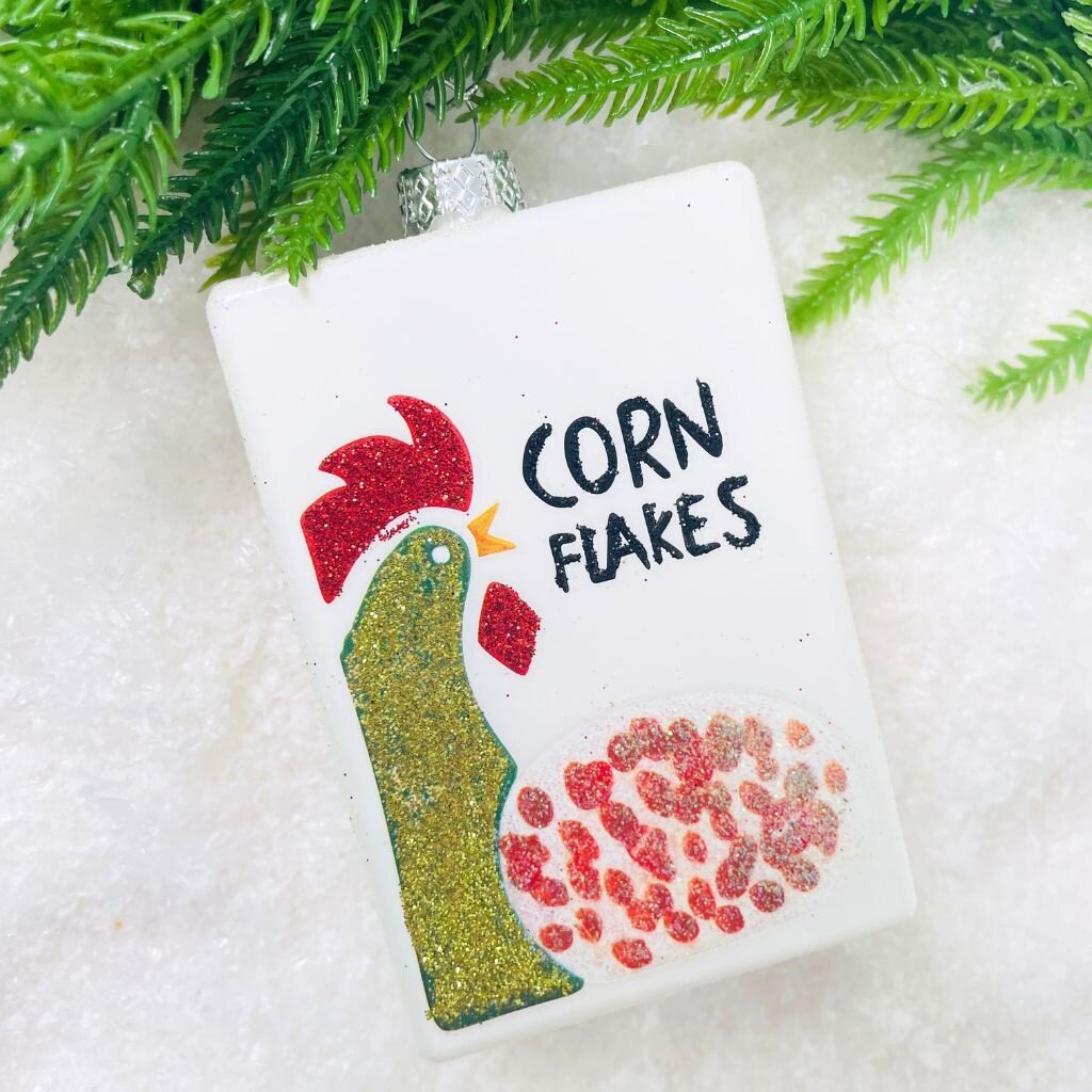 Cody Foster Corn Flakes Ornament