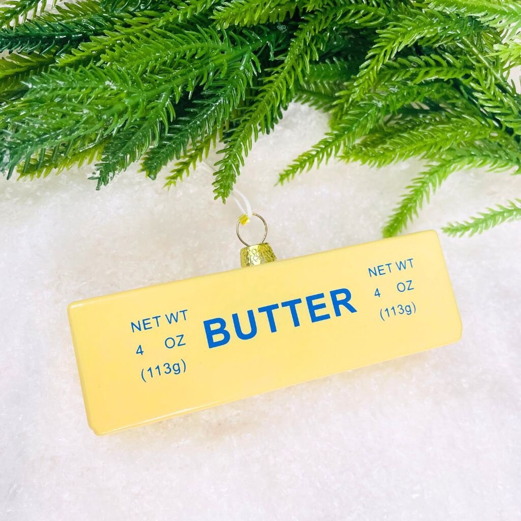 Cody Foster Stick of Butter Ornament