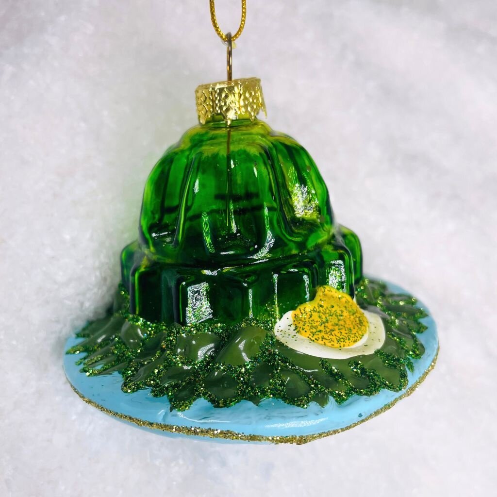 Cody Foster Retro Green Jello Ornament