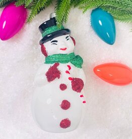 Cody Foster Snowman Blow Mold Ornament