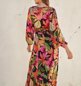 Dress Forum Picture Perfect Satin Maxi Wrap Dress