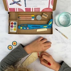 Cotton Twist Plane Craft Kit Activity Box