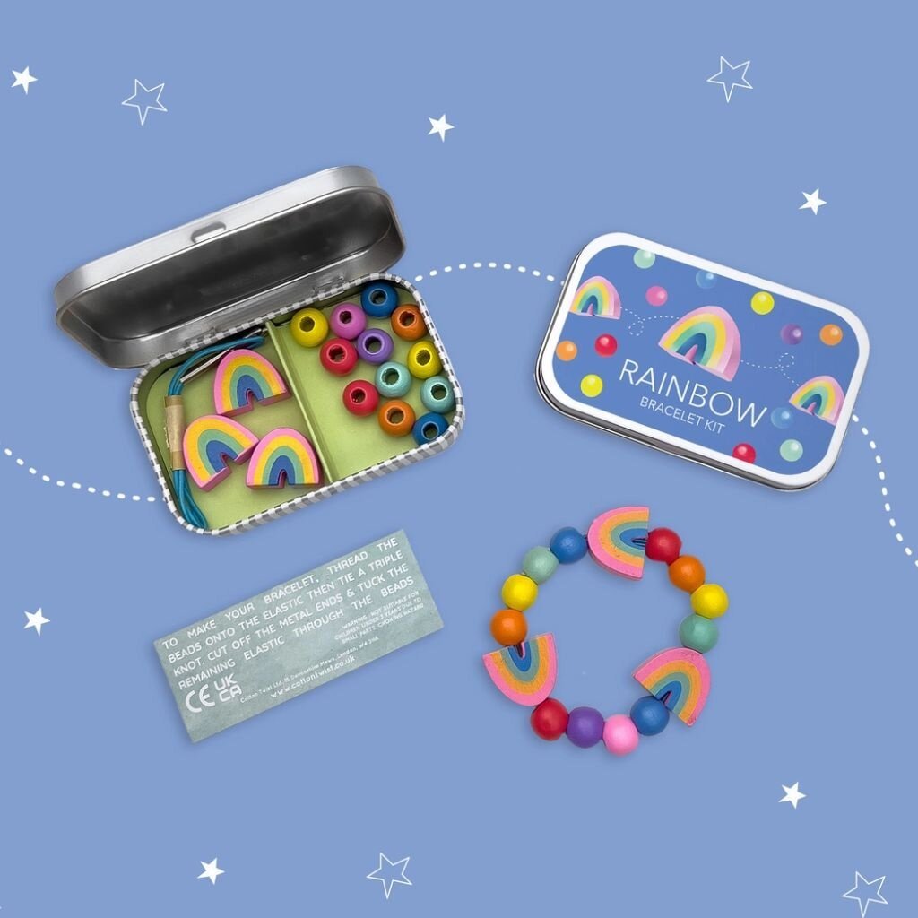 Cotton Twist Rainbow Bracelet Gift Kit