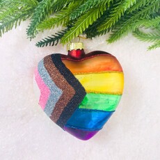 Cody Foster Pride Heart Ornament