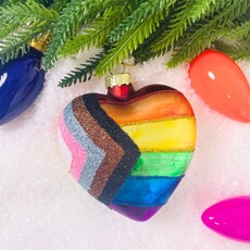 Cody Foster Pride Heart Ornament