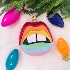 Cody Foster Spectrum Lips Ornament