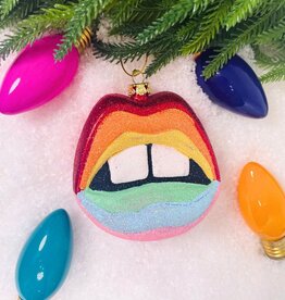 Cody Foster Spectrum Lips Ornament