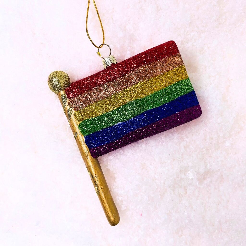 Cody Foster Pride Flag Ornament