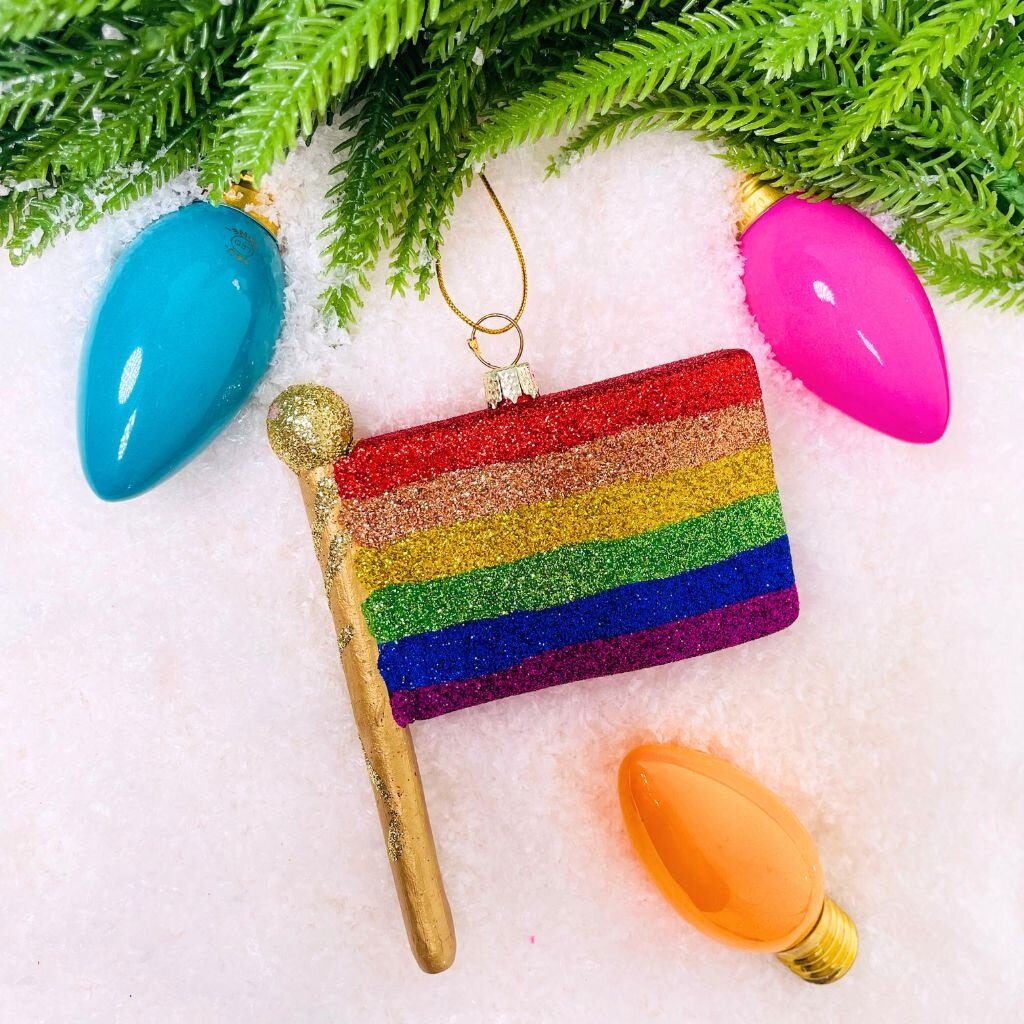 Cody Foster Pride Flag Ornament