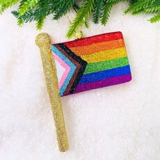 Cody Foster Progress Pride Flag Ornament