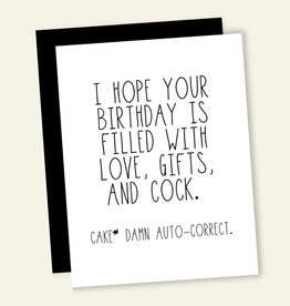 That's So Andrew Birthday Is Filled With Cock Card