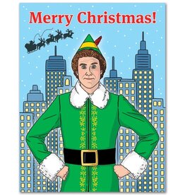The Found Elf Holiday Christmas Card