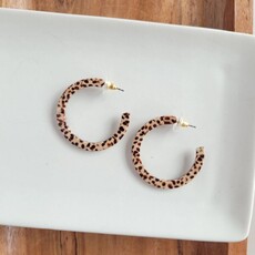 Spiffy & Splendid Camy Hoops Brown Dot