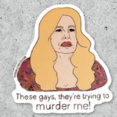 Citizen Ruth White Lotus Tanya and the Gays Sticker