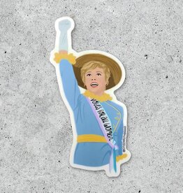 Citizen Ruth Mary Poppins Votes For All Women Suffragette Sticker